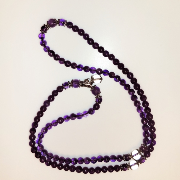 Amethyst Mala - Picture 3 of 3